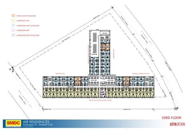 Air Floor Plan - 33RD FLOOR