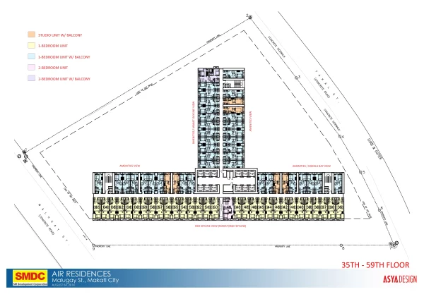 Air Floor Plan- 35TH - 59TH FLOOR